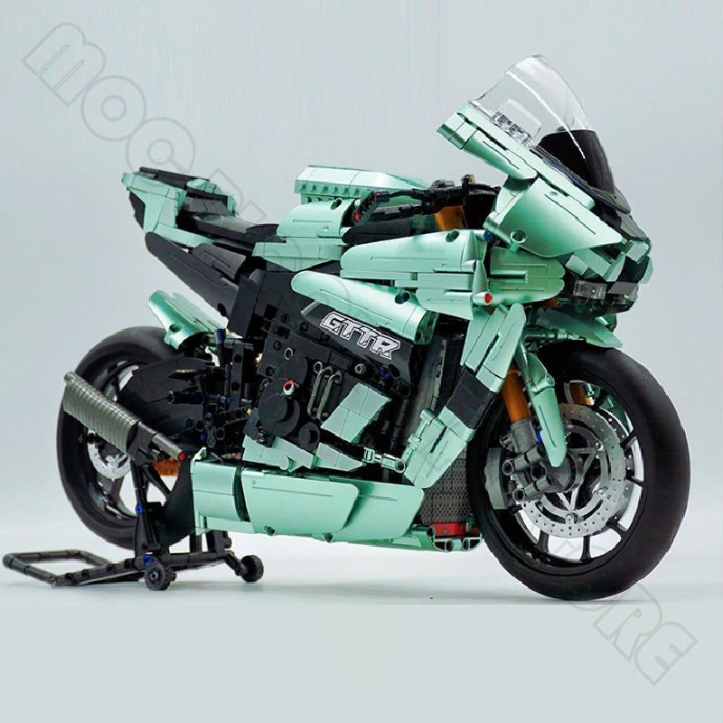 YAMA R1 Superbike Model - 2333pc High-Tech Building Set for Brick Motorcycle Enthusiasts