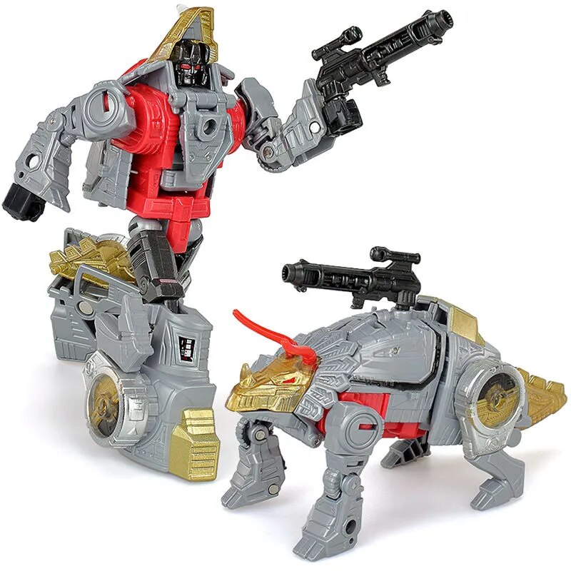 Dinosaur Dinoking Volcanicus BPF 5IN1 Combination Robot Action Toy Transformer Replica