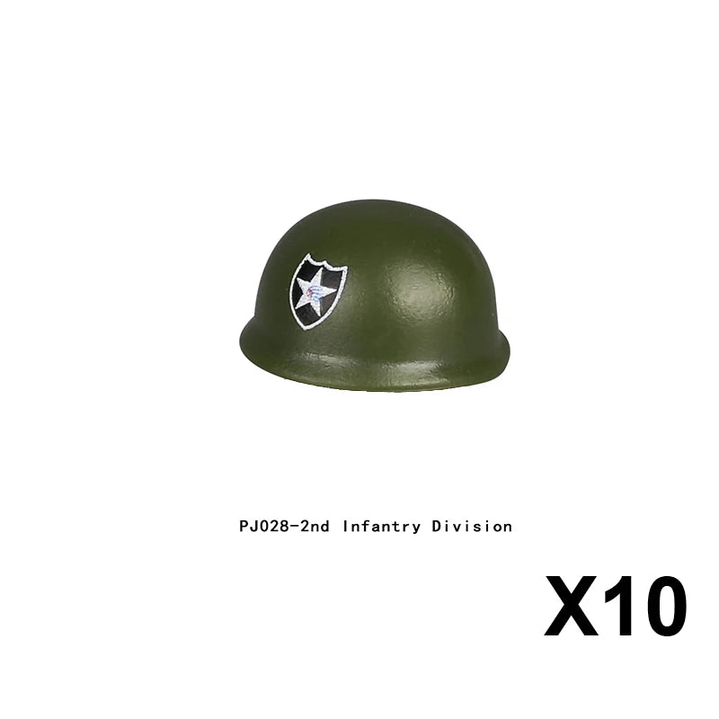 Military Building Blocks – Weapon Accessories, Helmets, and Supply Crates