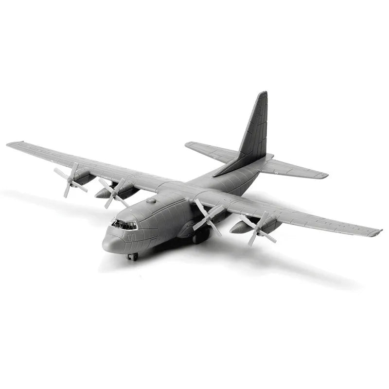4D 1/144 Scale United States Lockheed C-130 Hercules Puzzle Model Kit With Stand