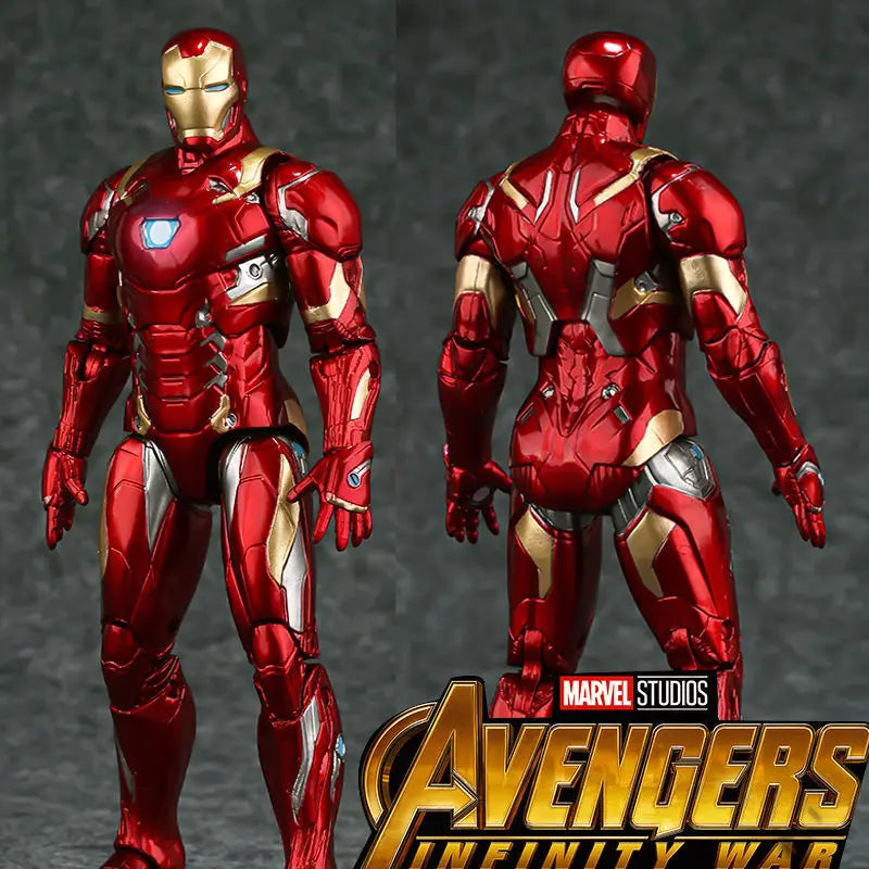 Marvel Avengers Endgame Action Figure Display Figures - Iron Man, Captain America, Hulk, Spider-Man
