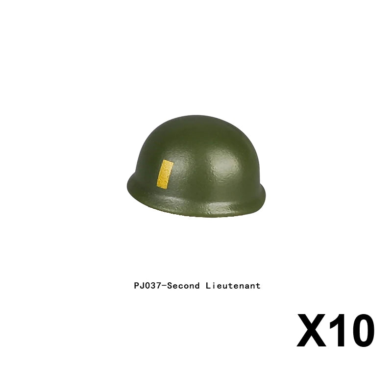 Military Building Blocks – Weapon Accessories, Helmets, and Supply Crates