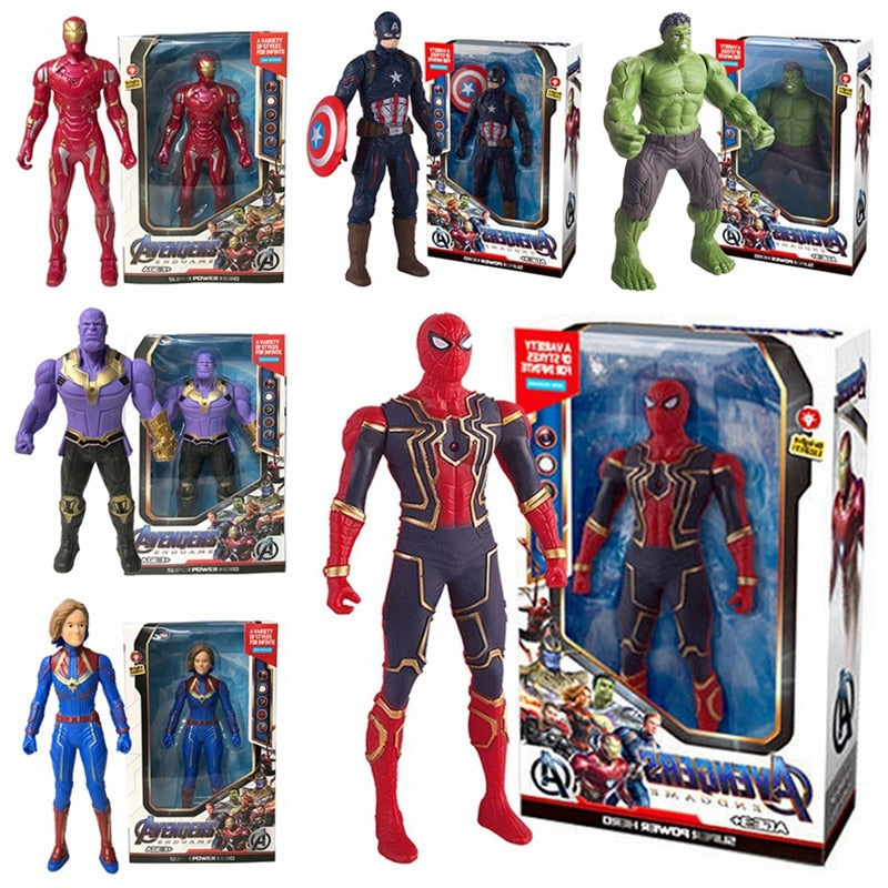 17Cm Marvel Avengers Alliance Luminous Action Figure - Spiderman Edition - Xclusive Collectibles