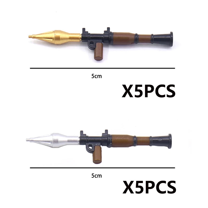 Military Building Blocks – Weapon Accessories, Helmets, and Supply Crates