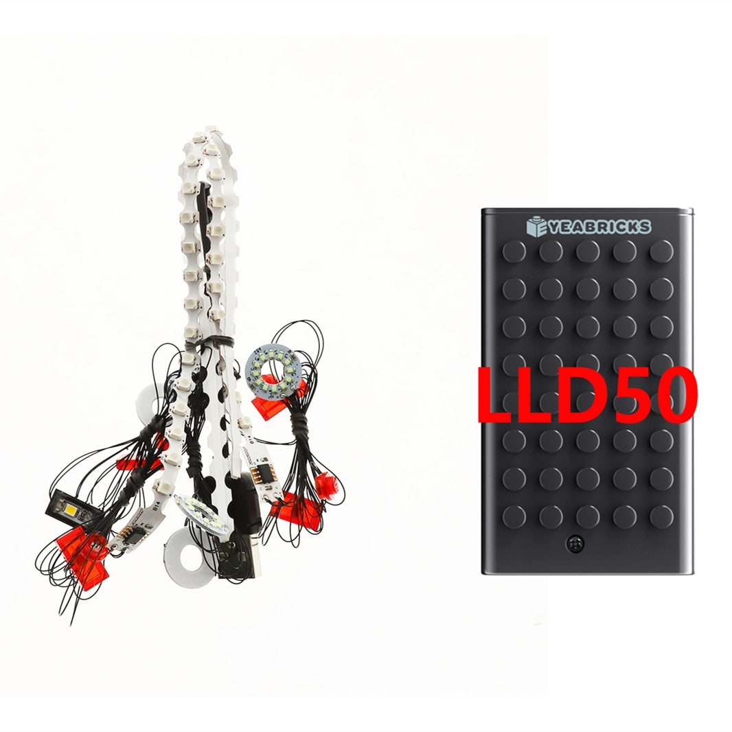 YEABRICKS LED Light Kit for 21052 Dubai Skyline Collection Building Blocks Set (NOT Included)