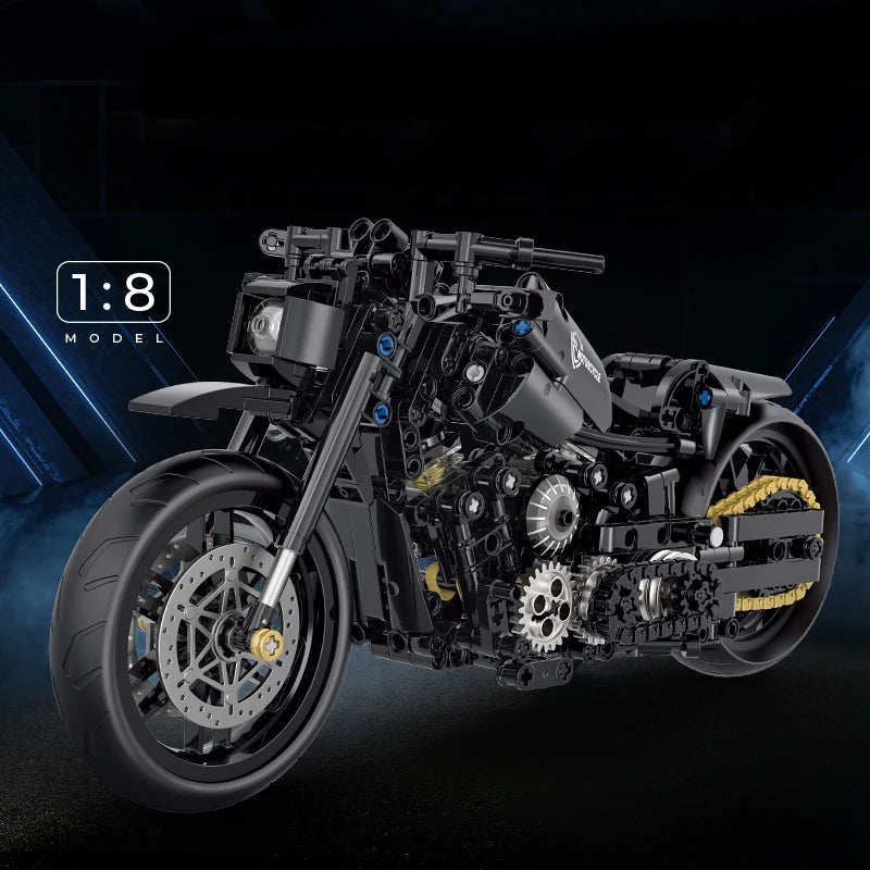 2024 Speed Champions Advanced Technic Racing Motorbike Model Kits