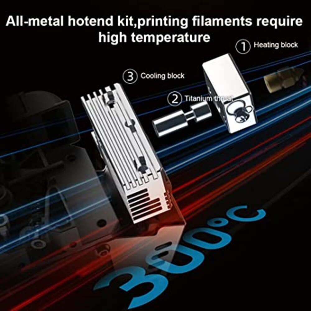 Creality Sprite Extruder Pro All Metal Dual 3.5:1 Gear Feeding Design 3D Printer
