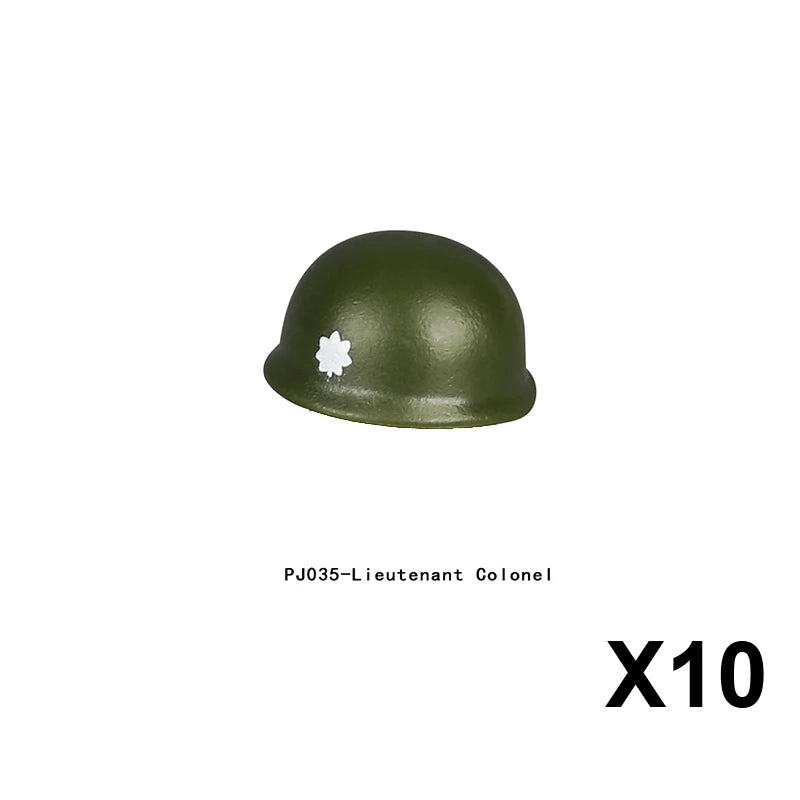 Military Building Blocks – Weapon Accessories, Helmets, and Supply Crates