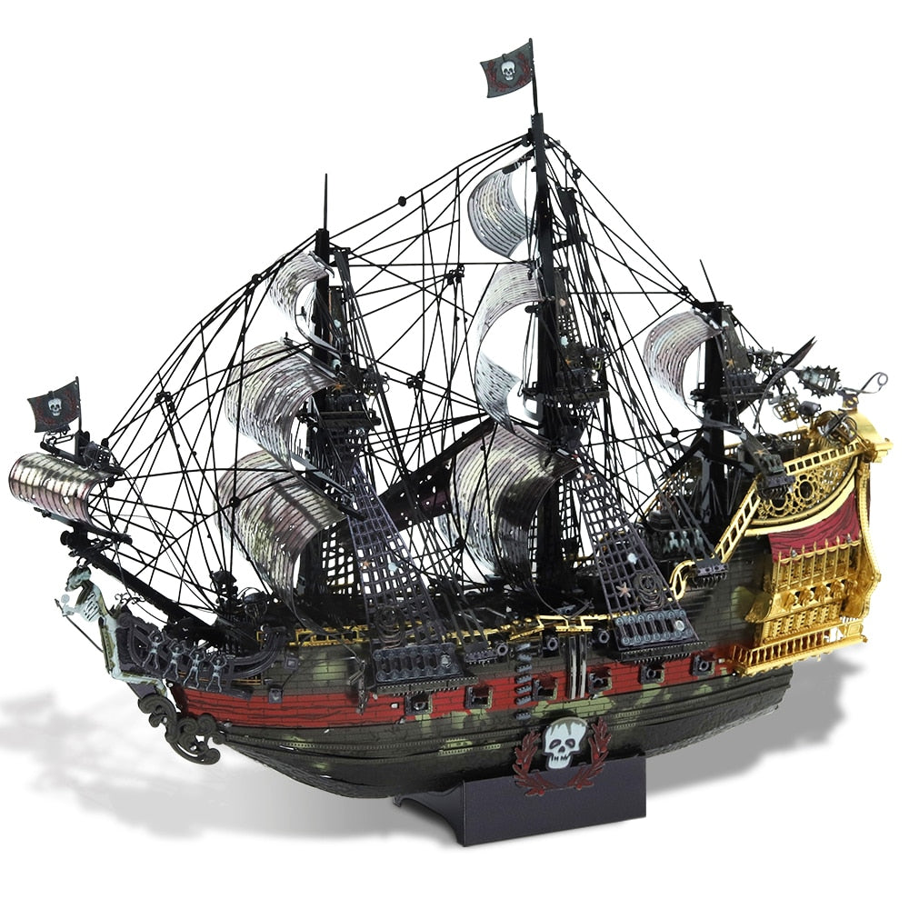 Piececool 3D Metal Puzzle The Queen Anne's Revenge Model Kit