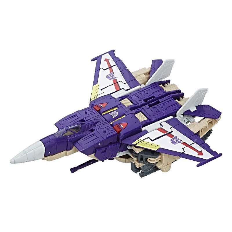 Hasbro Transformers Titans Return Voyager Class Megatron, Blitzwing, and Galvatron Action Figures