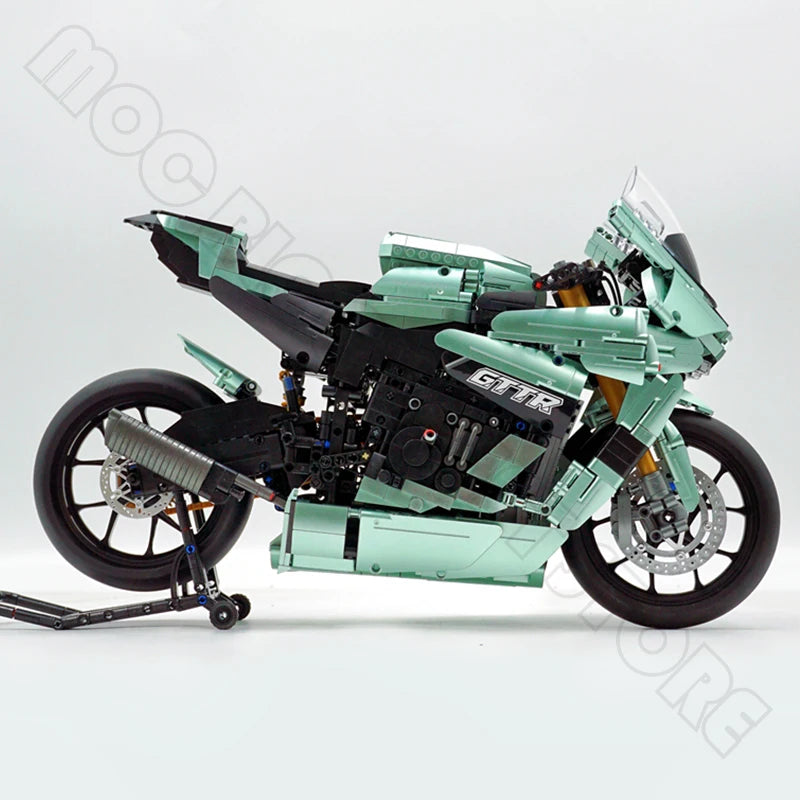 YAMA R1 Superbike Model - 2333pc High-Tech Building Set for Brick Motorcycle Enthusiasts