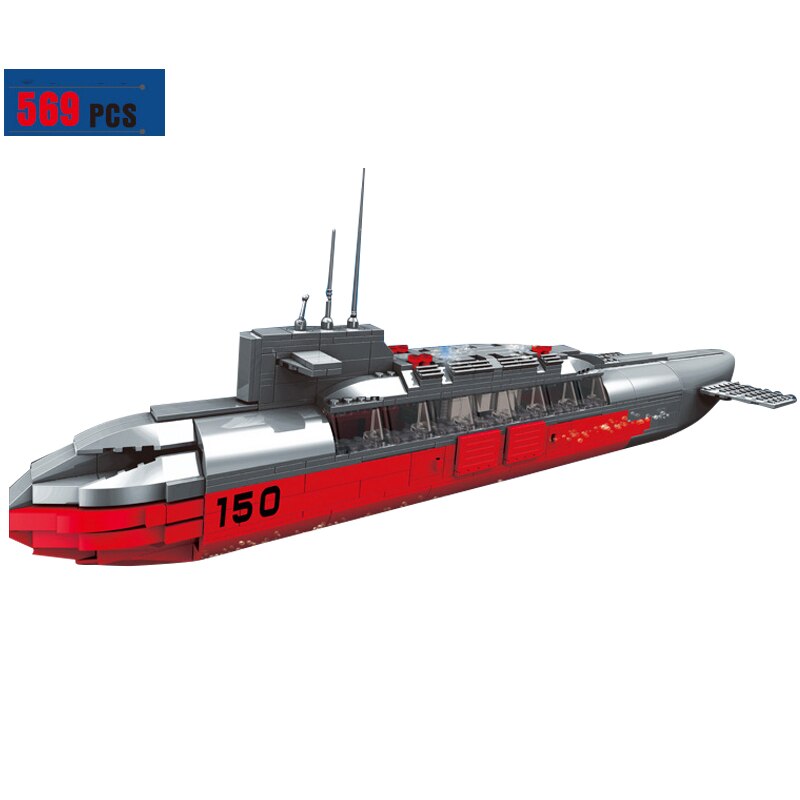 Nuclear Submarine Building Block Playsets