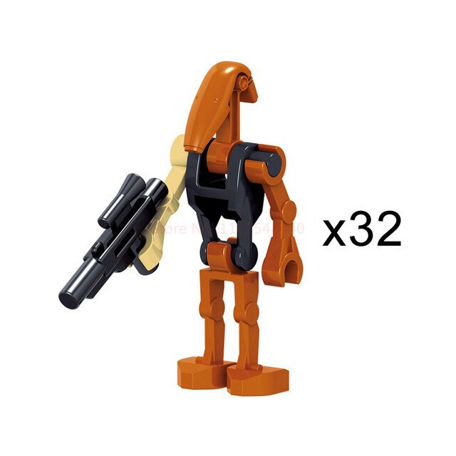 Bandai Star Wars Battle Droids & Transport Collection Brick Set and Figures