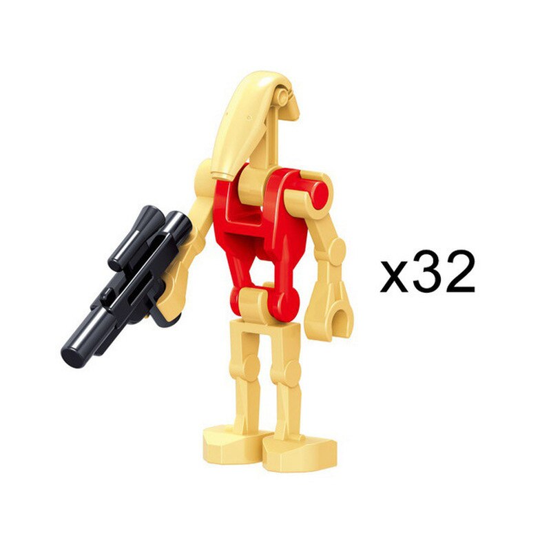 Bandai Star Wars Battle Droids & Transport Collection Brick Set and Figures