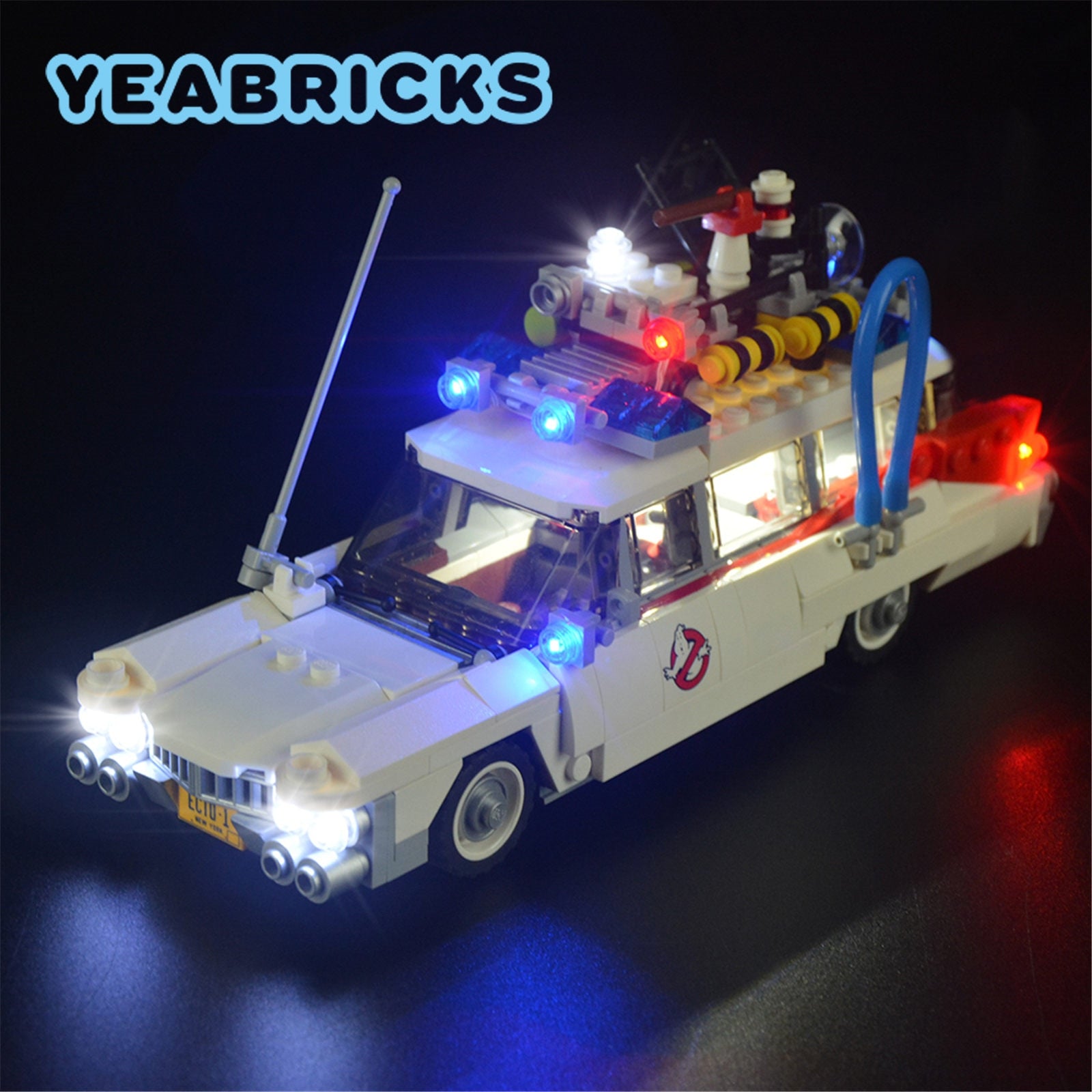 YEABRICKS Building Block Lego-Compatible LED Light Kit Set (Model Not Included)