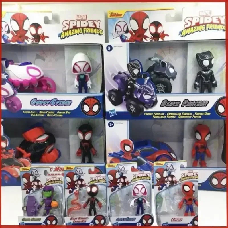 Marvel Spidey & Amazing Friends 4-inch Action Figures - Collectible Series