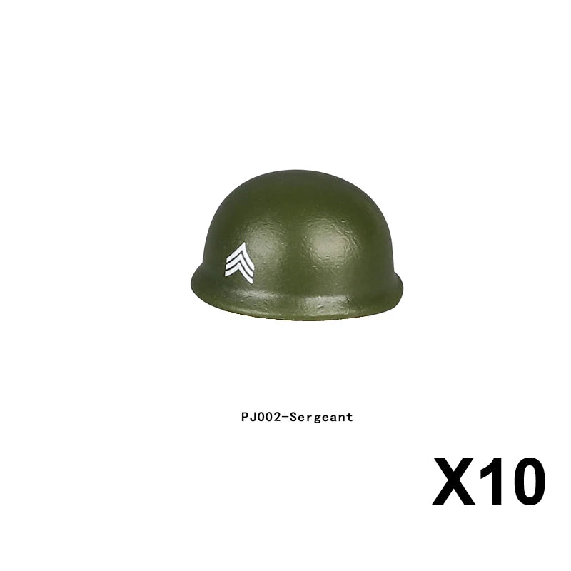 Military Building Blocks – Weapon Accessories, Helmets, and Supply Crates