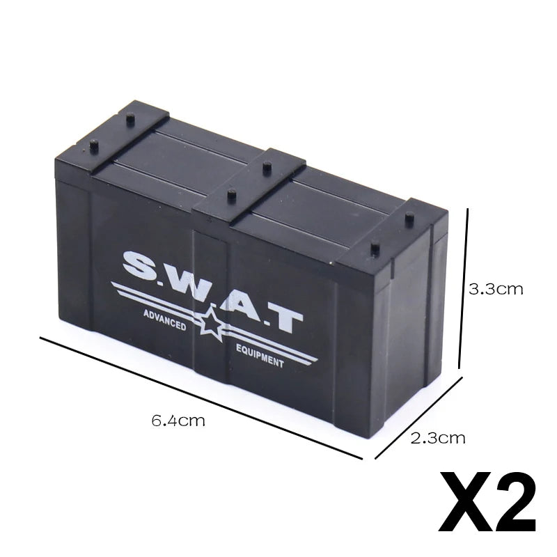 Military Building Blocks – Weapon Accessories, Helmets, and Supply Crates