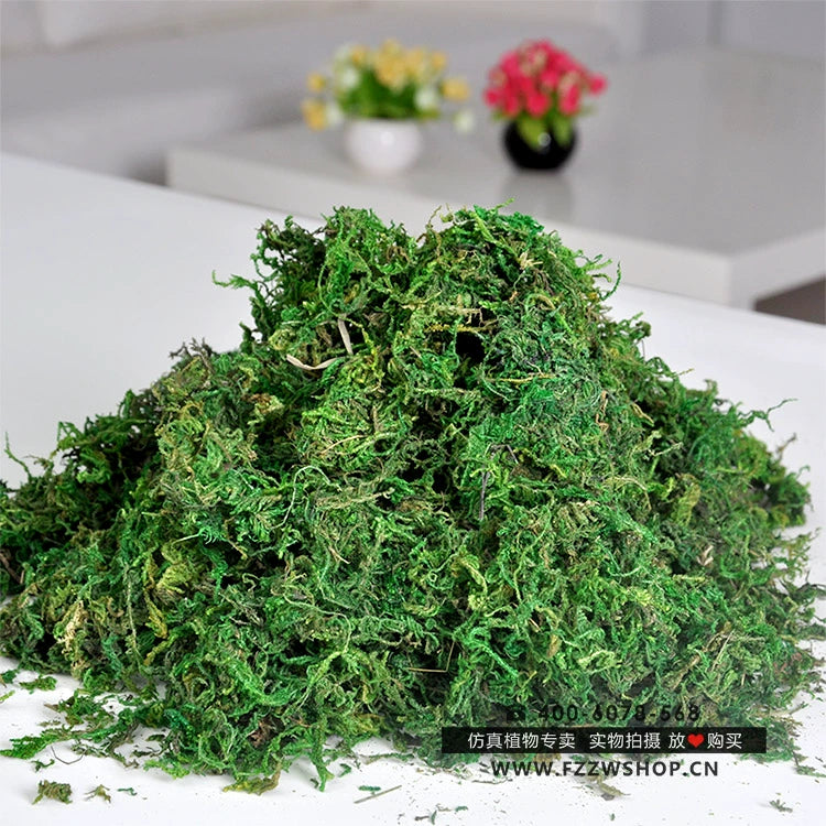 Artificial Moss Fake Grass Miniature Landscape Scenery Displays