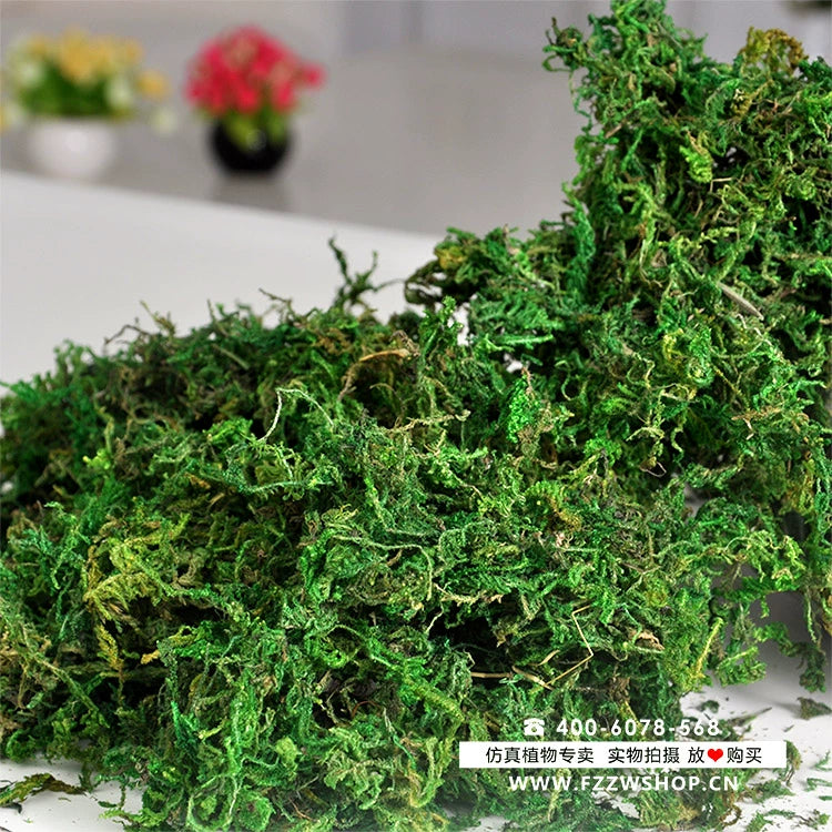 Artificial Moss Fake Grass Miniature Landscape Scenery Displays