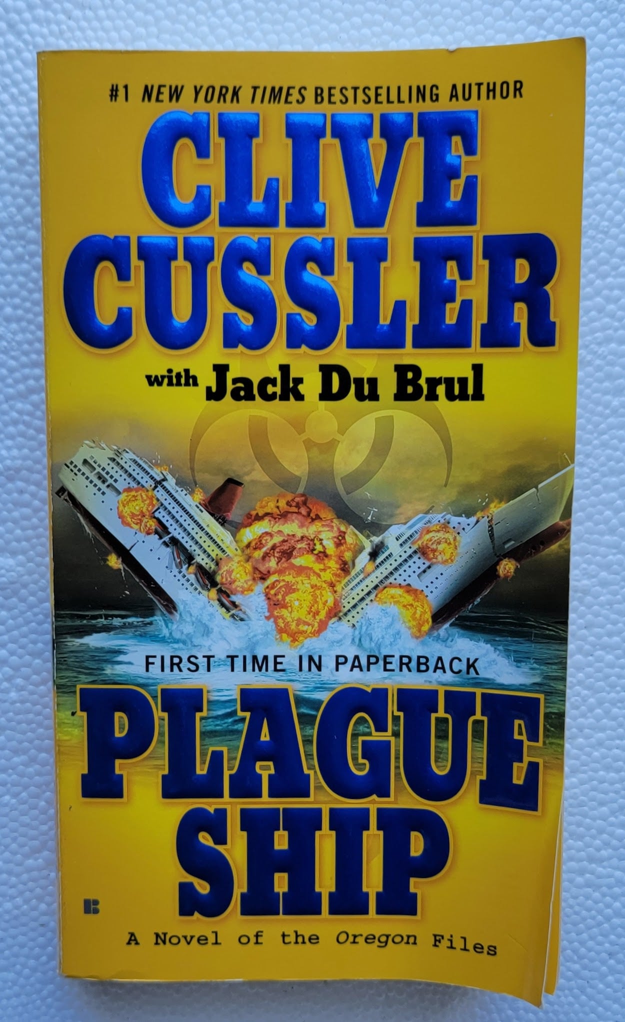 Plague Ship: A Thrilling Odyssey with the Oregon Crew Book by Clive Cussler (with Jack Du Brul) Xclusive Collectibles