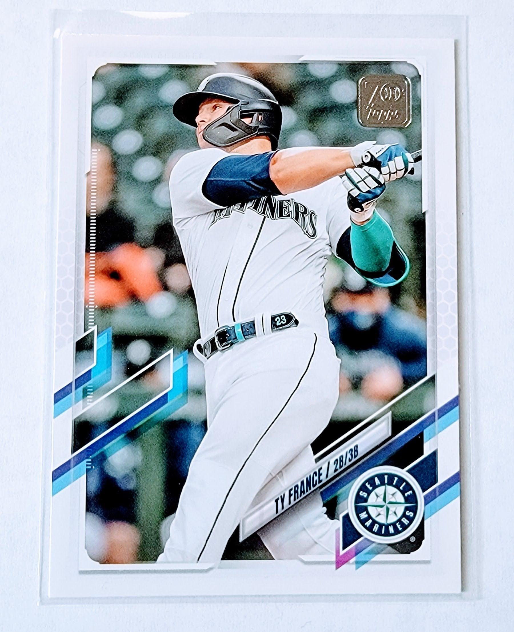 2021 Topps Update Ty France Baseball Trading Card SMCB1 simple Xclusive Collectibles