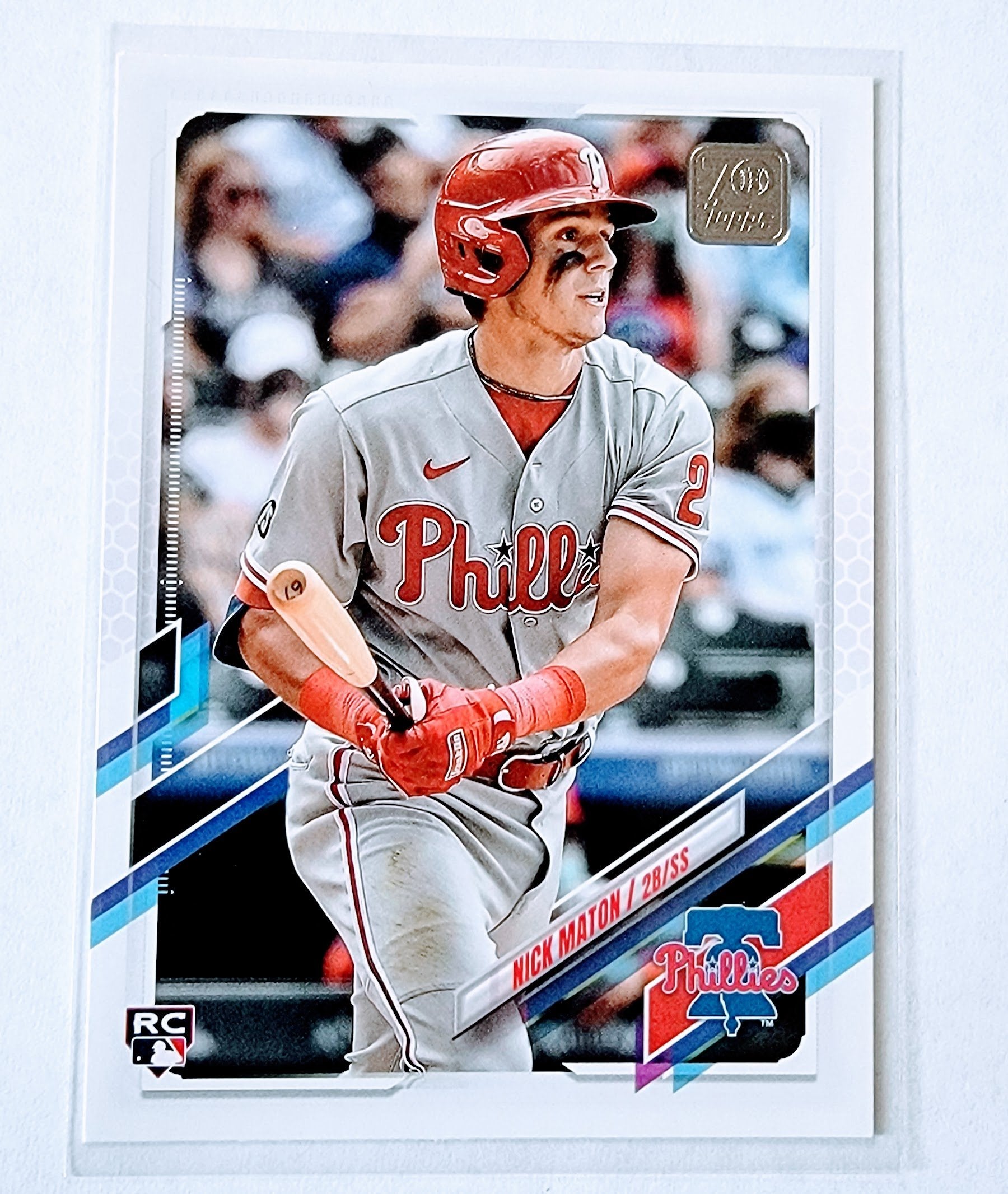 2021 Topps Update Nick Maton Rookie Baseball Trading Card SMCB1 simple Xclusive Collectibles