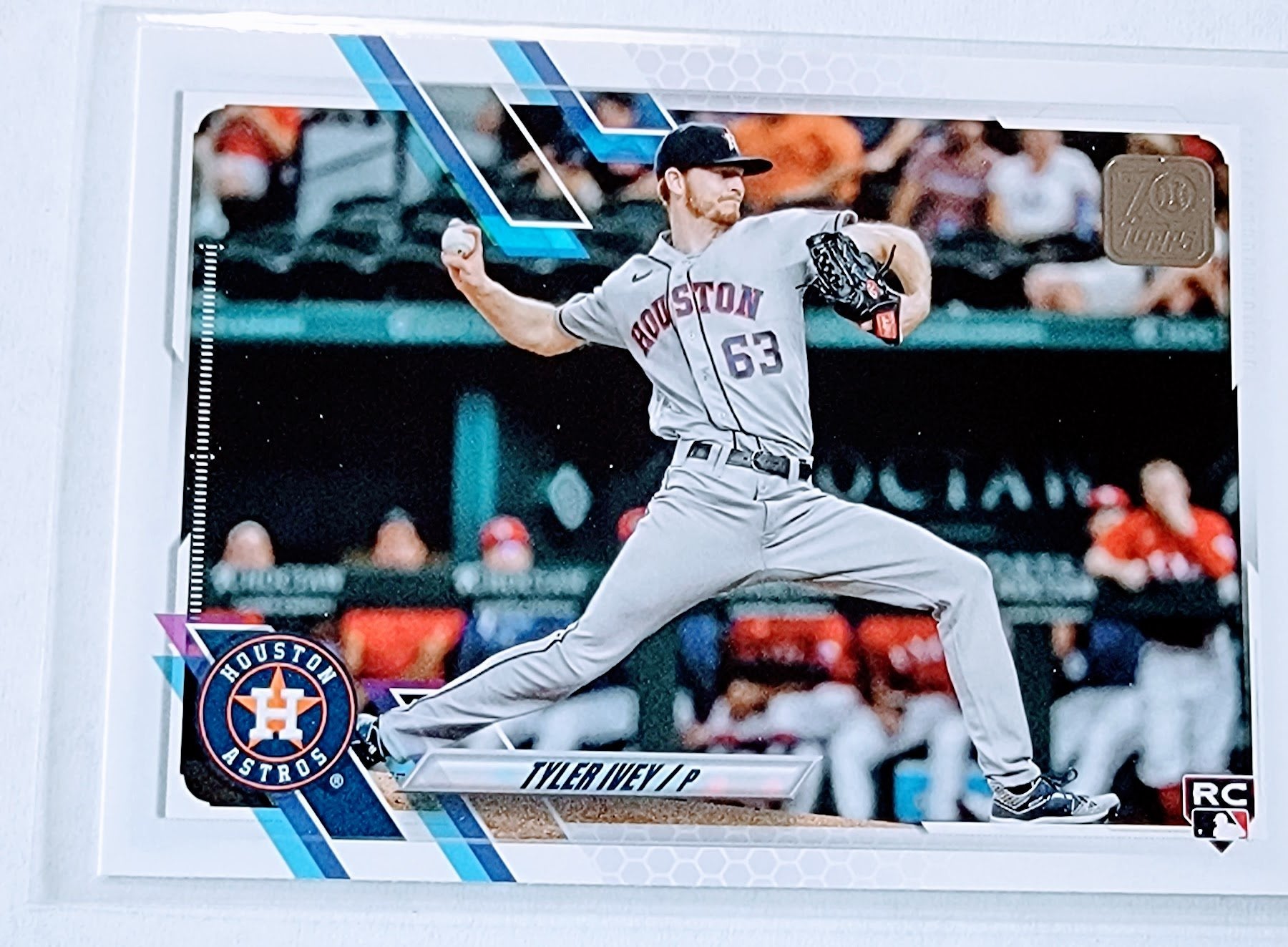 2021 Topps Update Tyler Ivey Rookie Baseball Trading Card SMCB1 simple Xclusive Collectibles