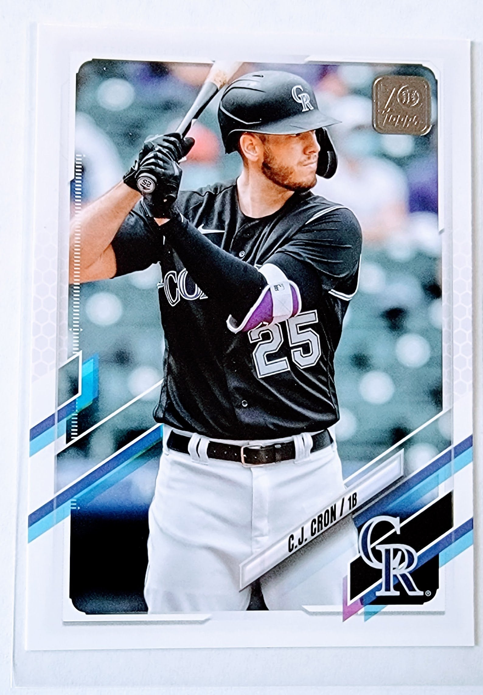 2021 Topps Update C.J. Cron Rookie Debut Baseball Trading Card SMCB1 simple Xclusive Collectibles