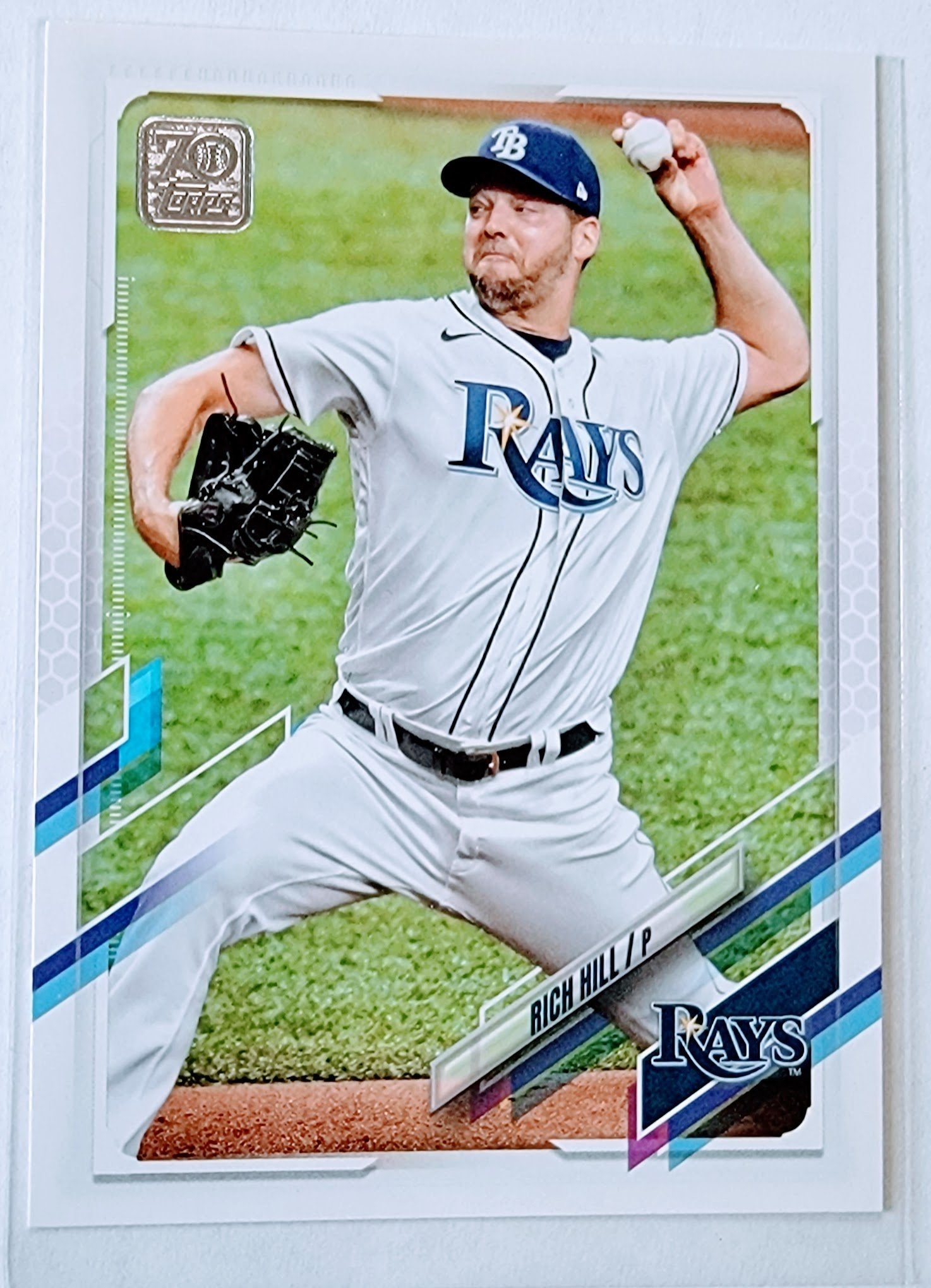 2021 Topps Update Rich Hill Baseball Trading Card SMCB1 simple Xclusive Collectibles