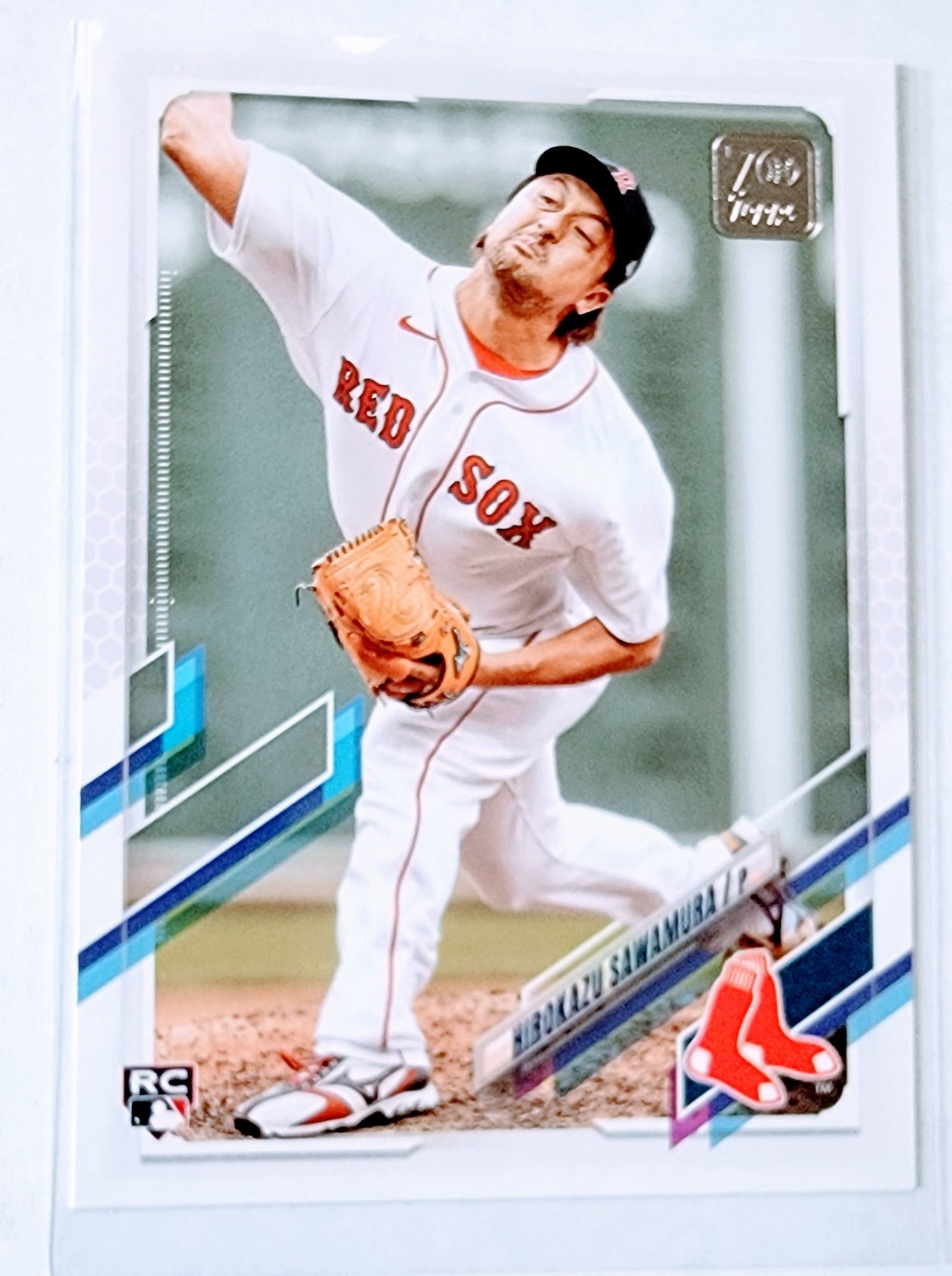 2021 Topps Update Hibokazu Sawamura Rookie Baseball Trading Card SMCB1 simple Xclusive Collectibles