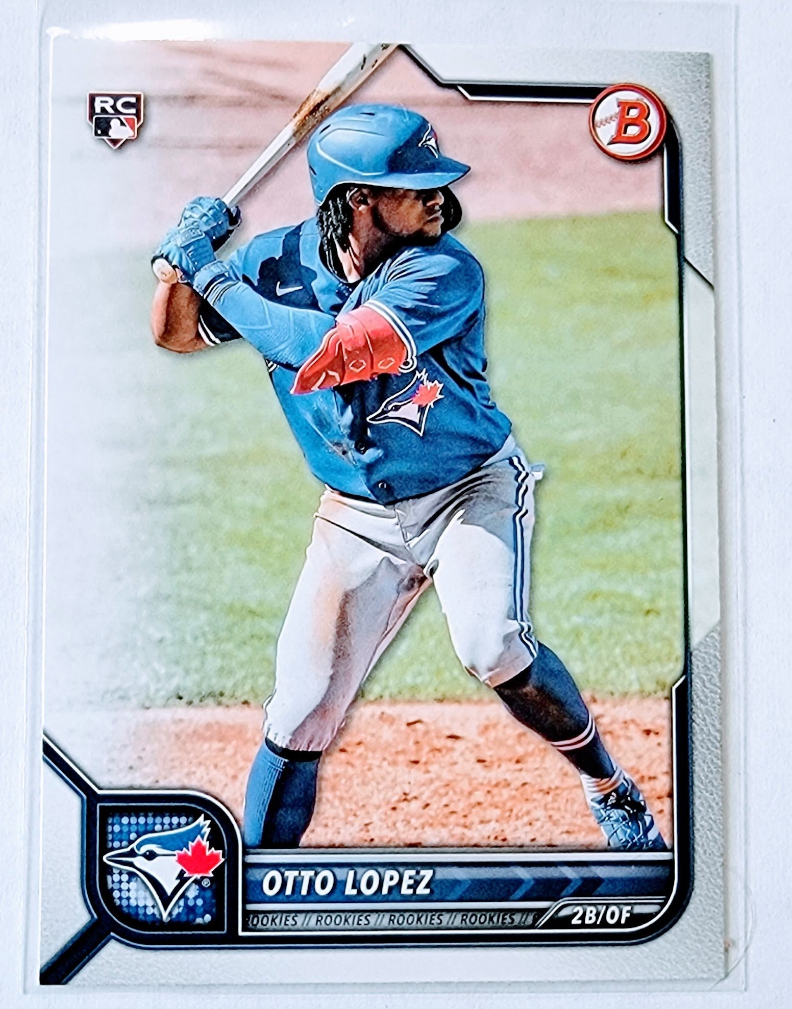 2022 Bowman Otto Lopez Rookie Baseball Trading Card SMCB1 simple Xclusive Collectibles