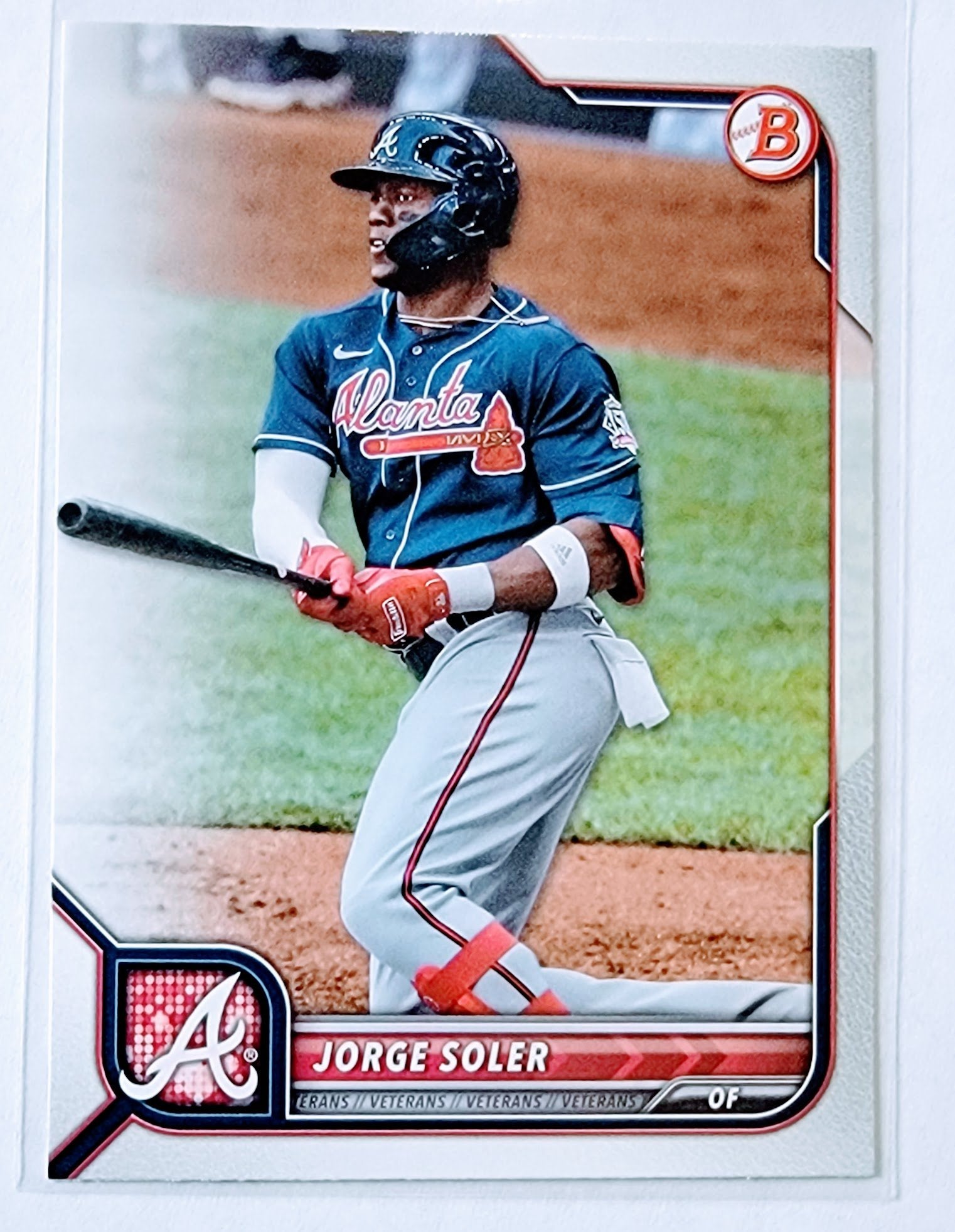2022 Bowman Jorge Soler Baseball Trading Card SMCB1 simple Xclusive Collectibles