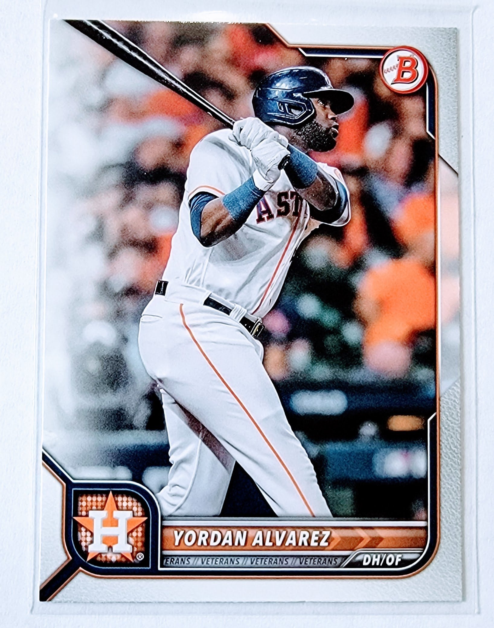 2022 Bowman Yordan Alvarez Baseball Trading Card SMCB1 simple Xclusive Collectibles
