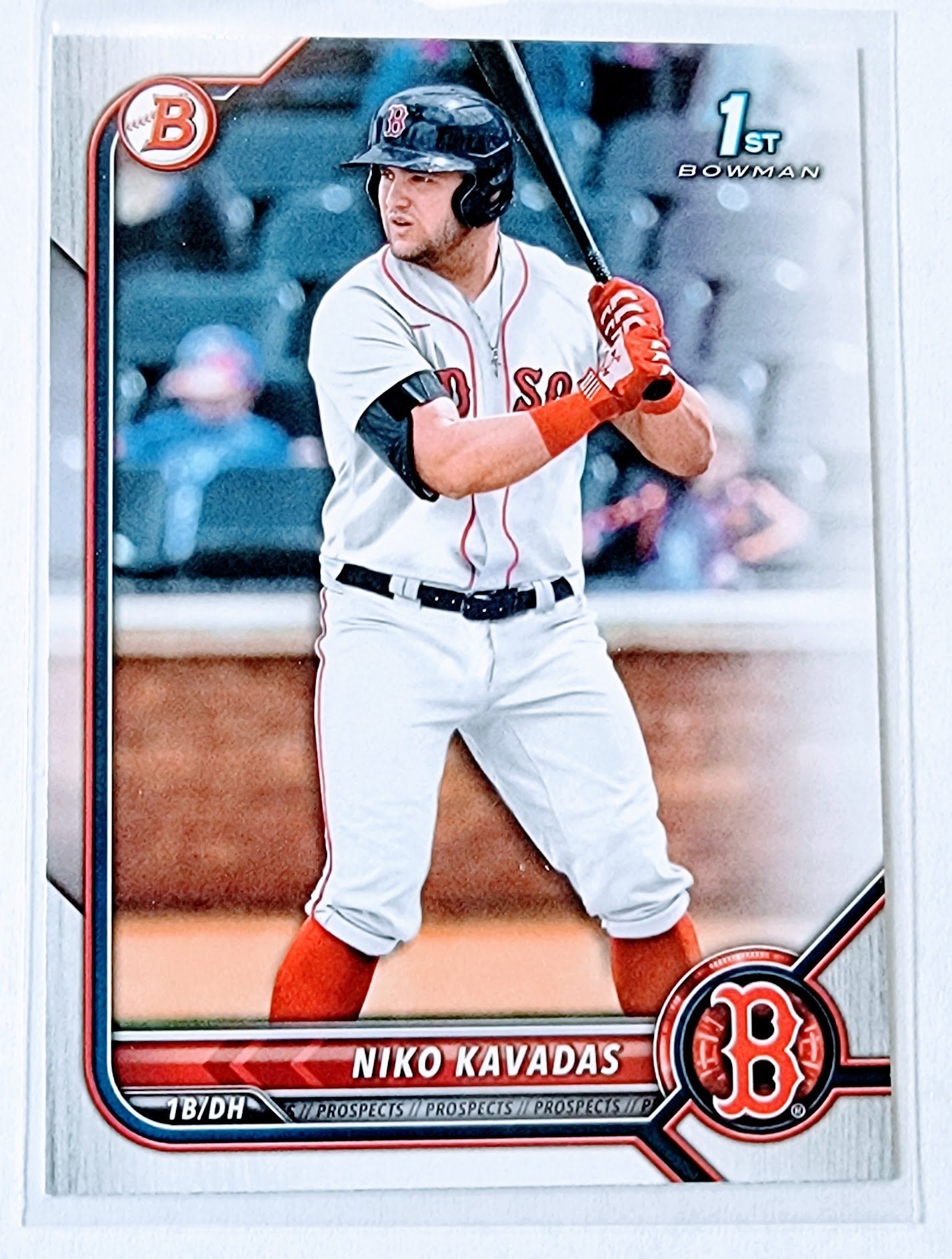 2022 Bowman Niko Kavadas 1st on Bowman Baseball Trading Card SMCB1 simple Xclusive Collectibles
