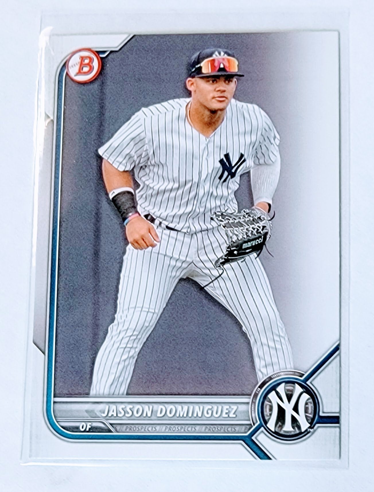 2022 Bowman Jasson Dominguez Baseball Trading Card SMCB1 simple Xclusive Collectibles