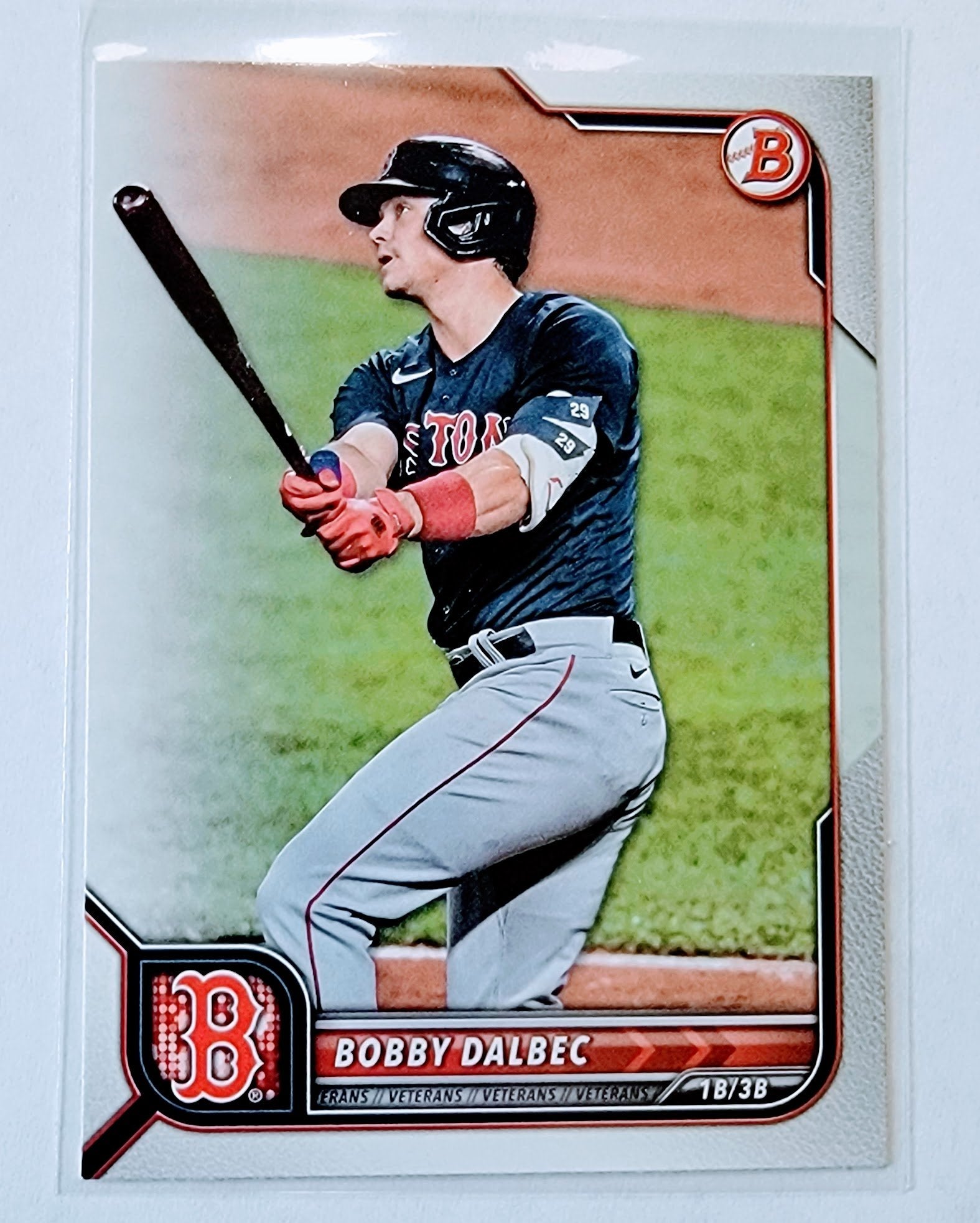 2022 Bowman Bobby Dalbec Baseball Trading Card SMCB1 simple Xclusive Collectibles