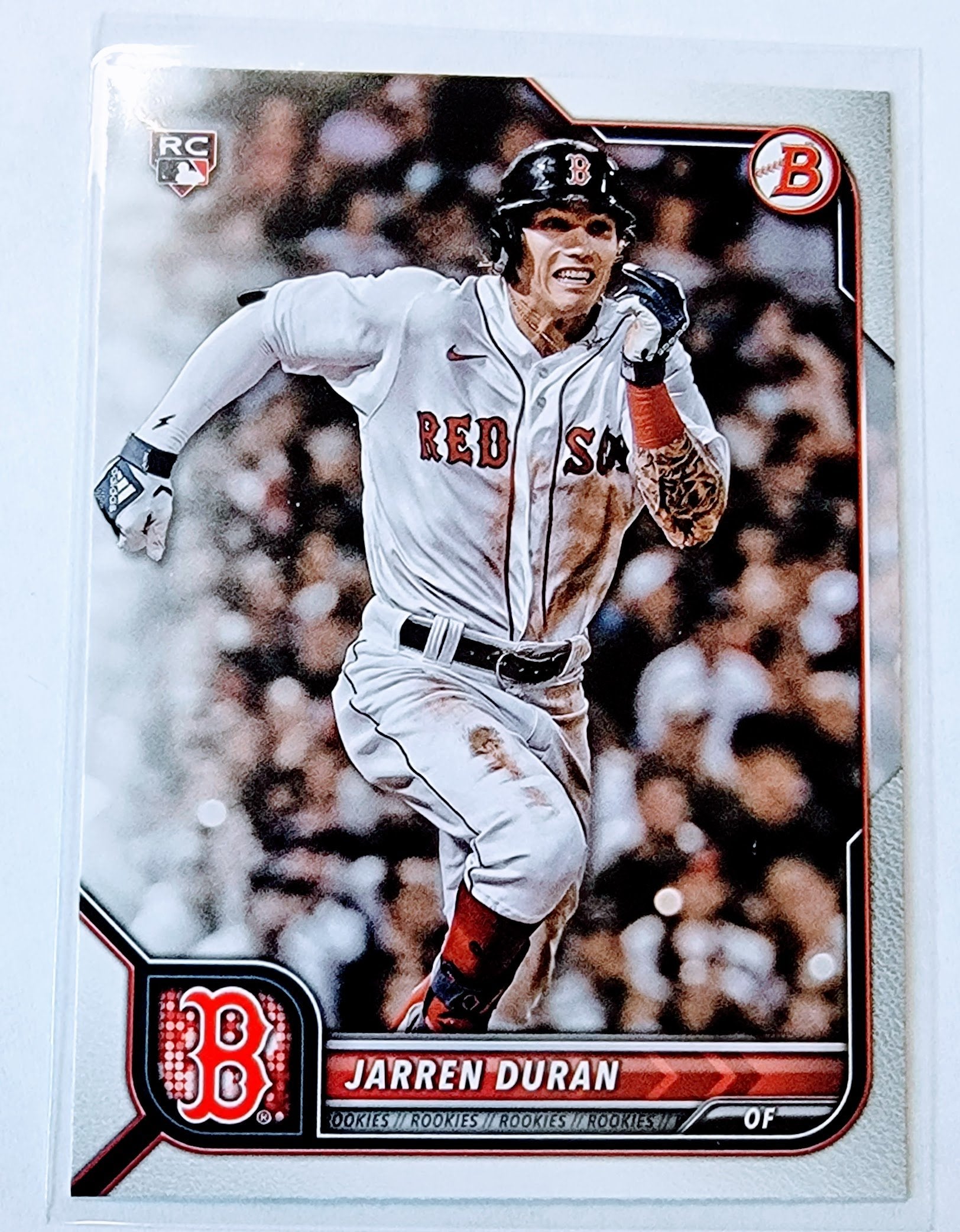 2022 Bowman Jarren Duran Rookie Baseball Trading Card SMCB1 simple Xclusive Collectibles