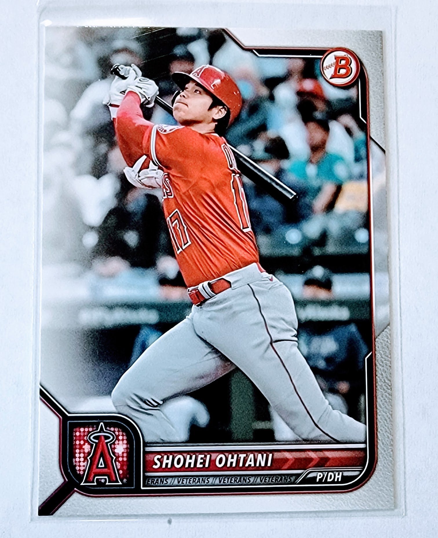 2022 Bowman Shohei Ohtani Baseball Trading Card SMCB1 simple Xclusive Collectibles