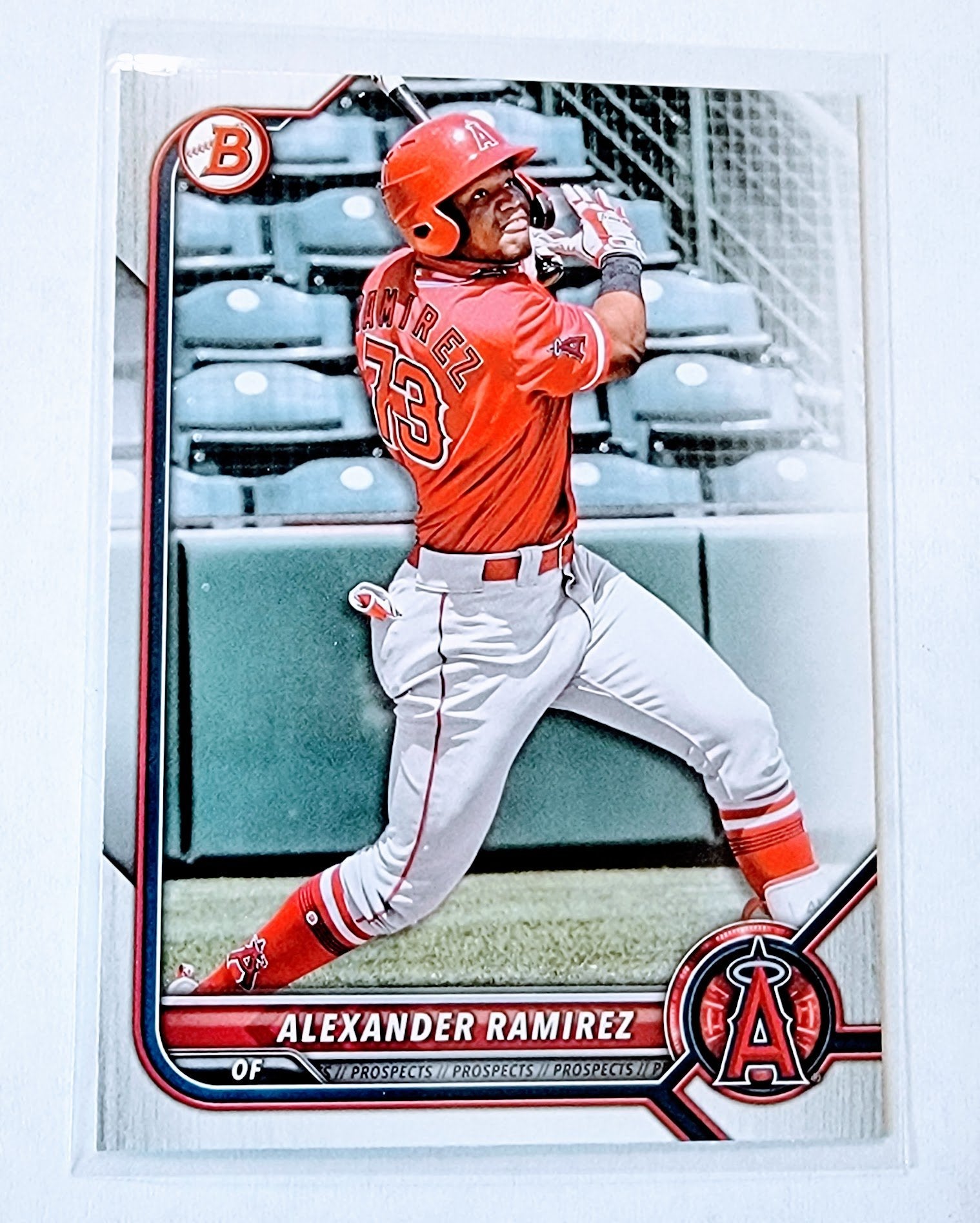 2022 Bowman Alexander Ramirez Baseball Trading Card SMCB1 simple Xclusive Collectibles