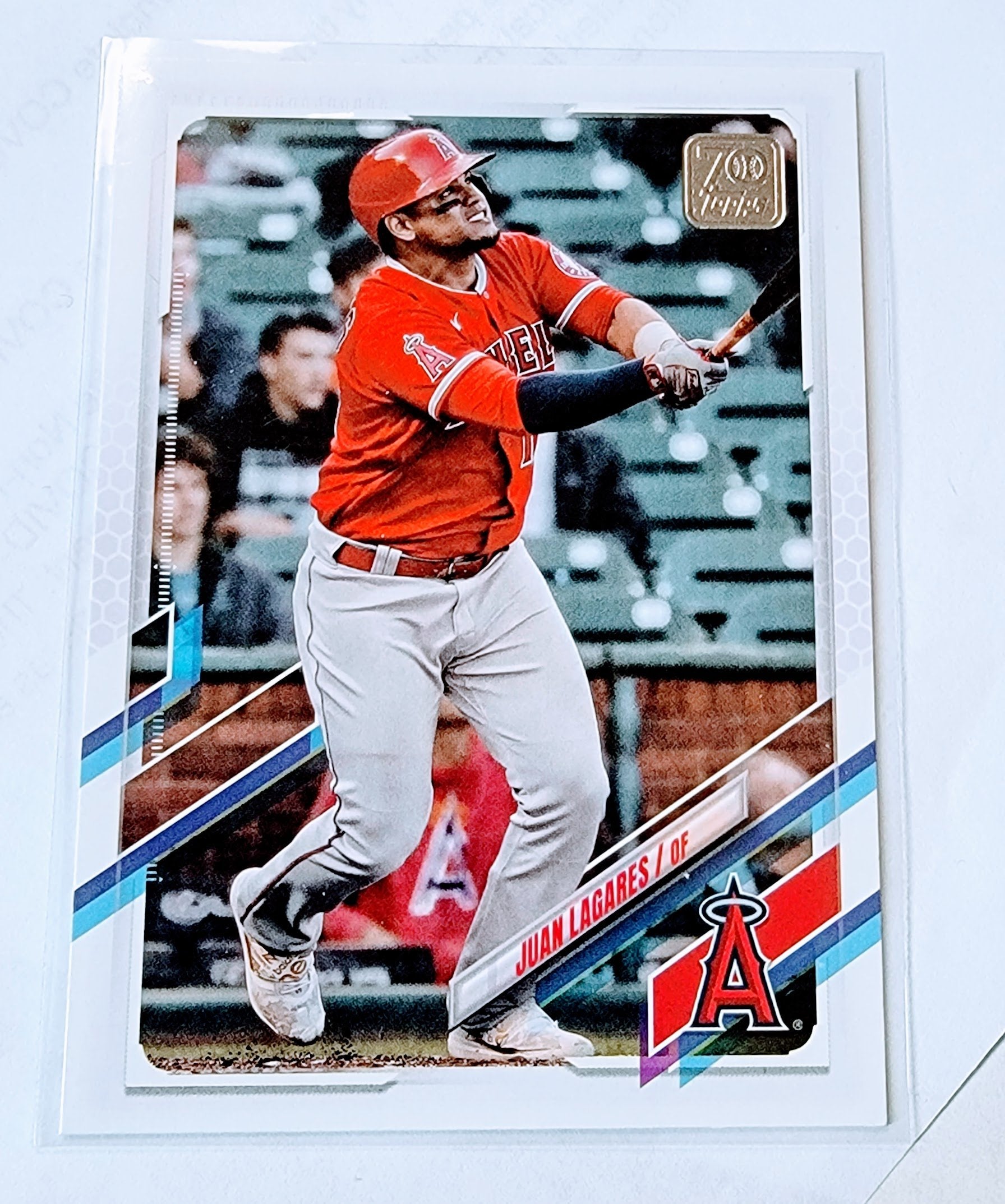2021 Topps Update Juan Lagares Baseball Trading Card SMCB1 simple Xclusive Collectibles