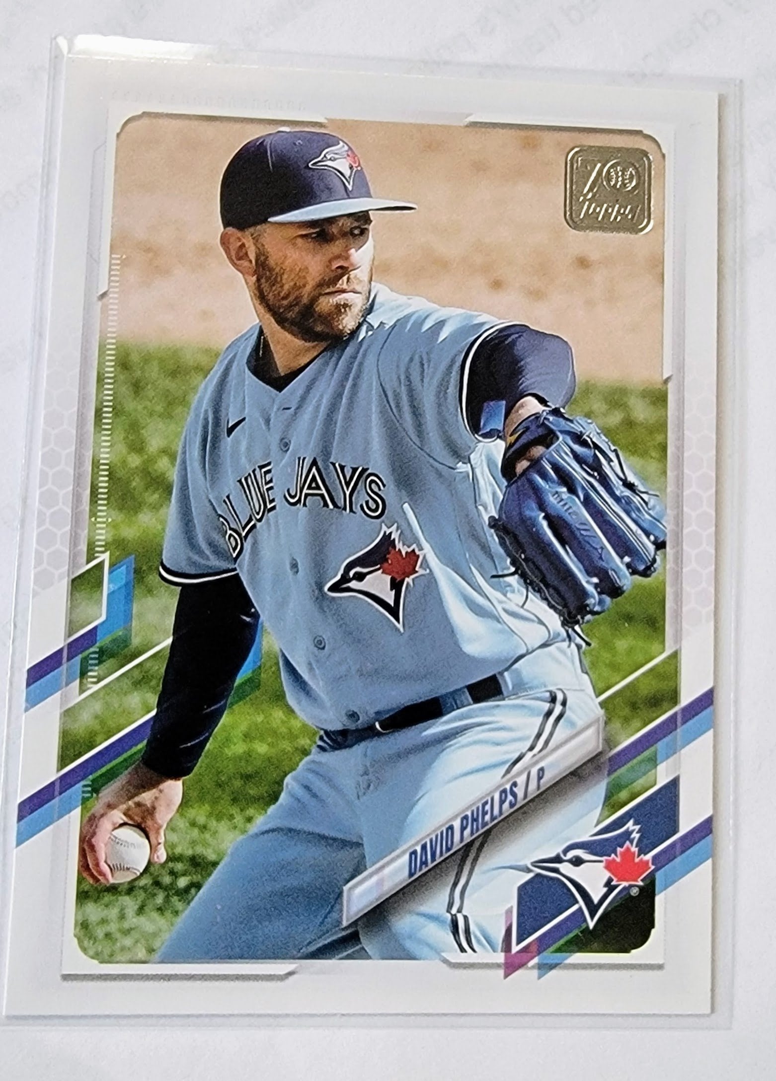 2021 Topps Update David Phelps Baseball Trading Card SMCB1 simple Xclusive Collectibles