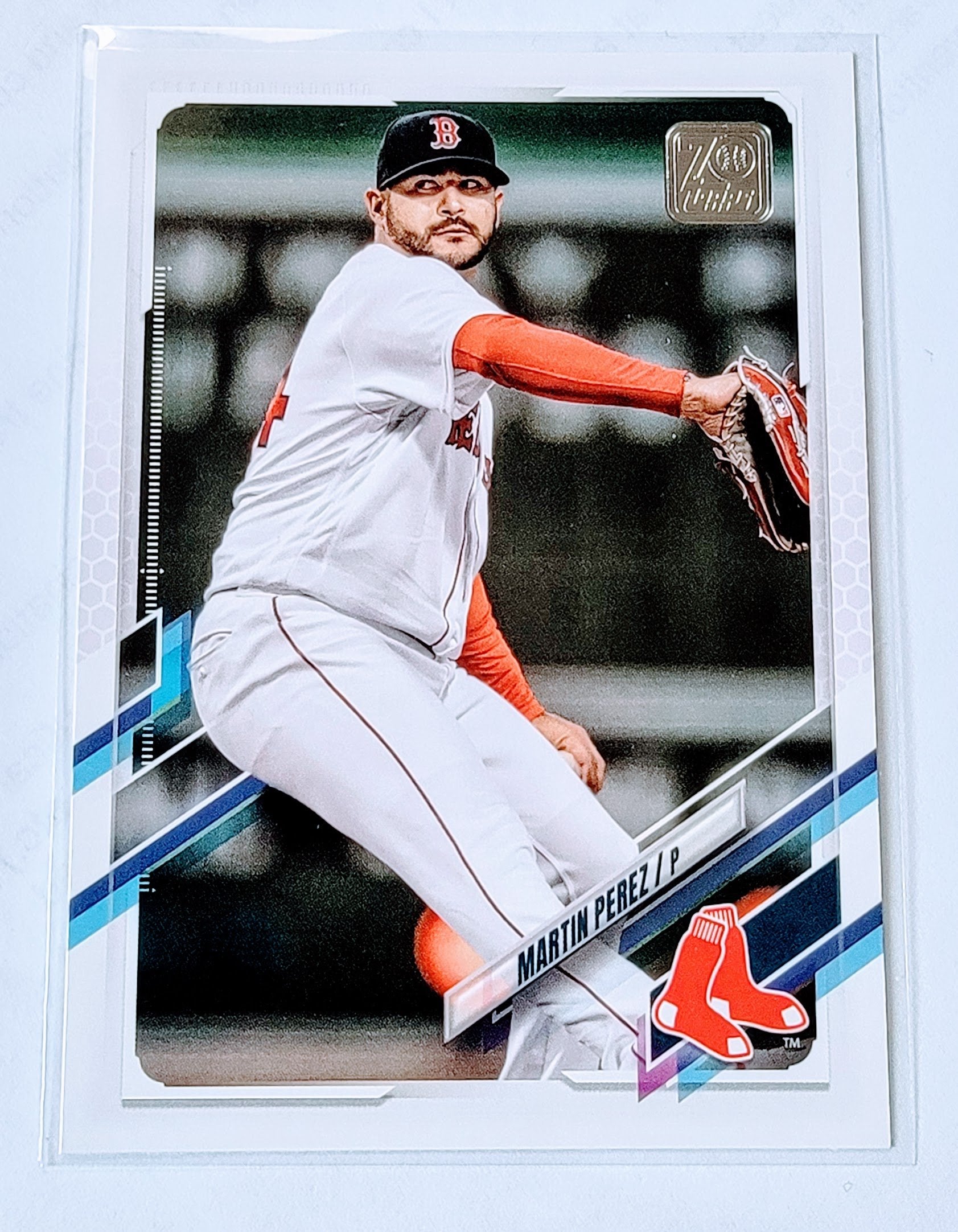 2021 Topps Update Martin Perez Baseball Trading Card SMCB1 simple Xclusive Collectibles