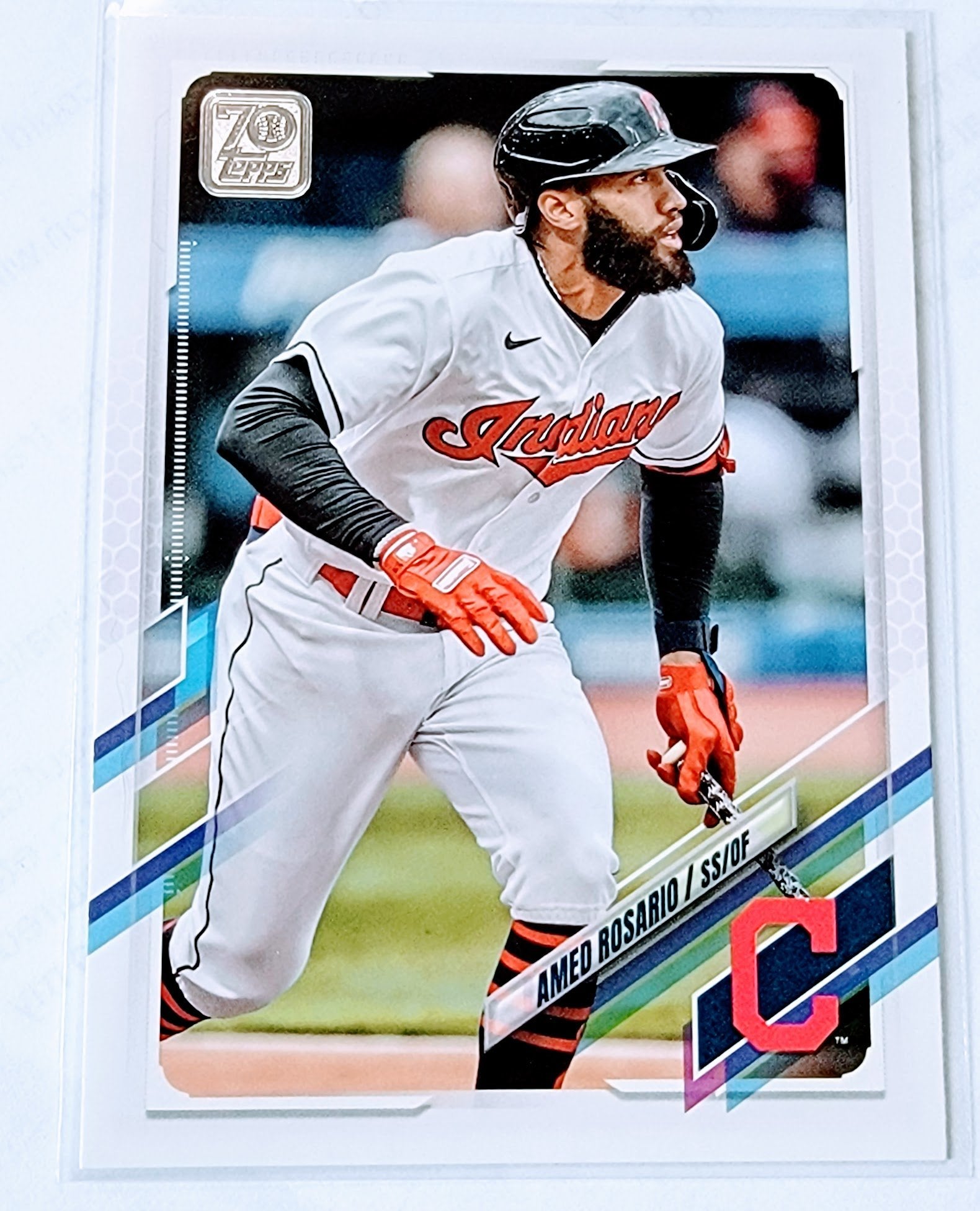 2021 Topps Update Amed Rosario Baseball Trading Card SMCB1 simple Xclusive Collectibles