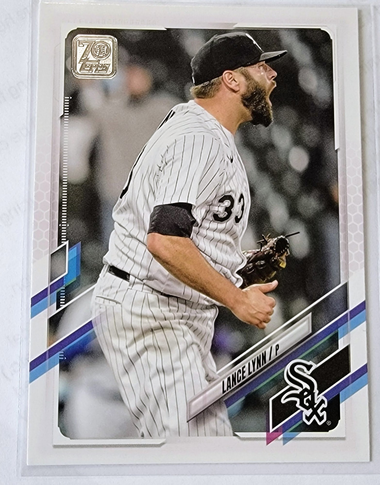 2021 Topps Update Lance Lynn Baseball Trading Card SMCB1 simple Xclusive Collectibles