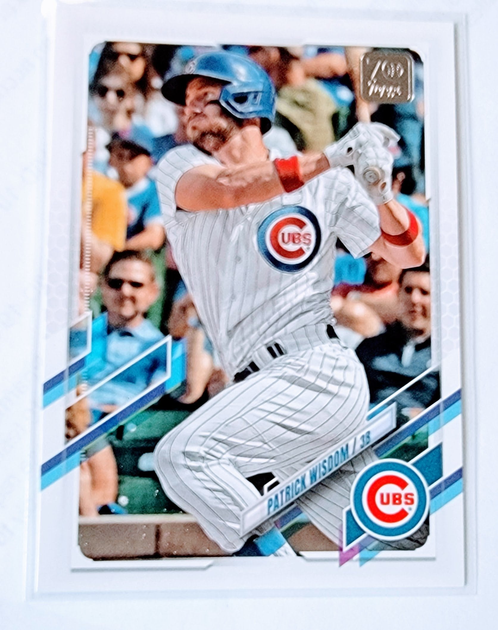 2021 Topps Update Patrick Wisdom Baseball Trading Card SMCB1 simple Xclusive Collectibles