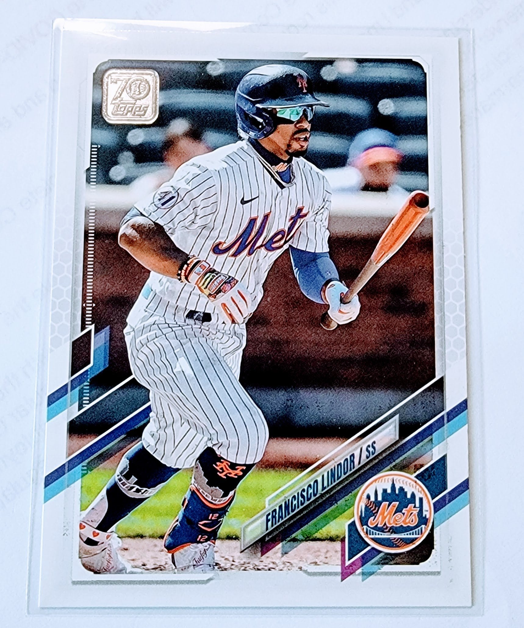 2021 Topps Update Francisco Lindor Baseball Trading Card SMCB1 simple Xclusive Collectibles