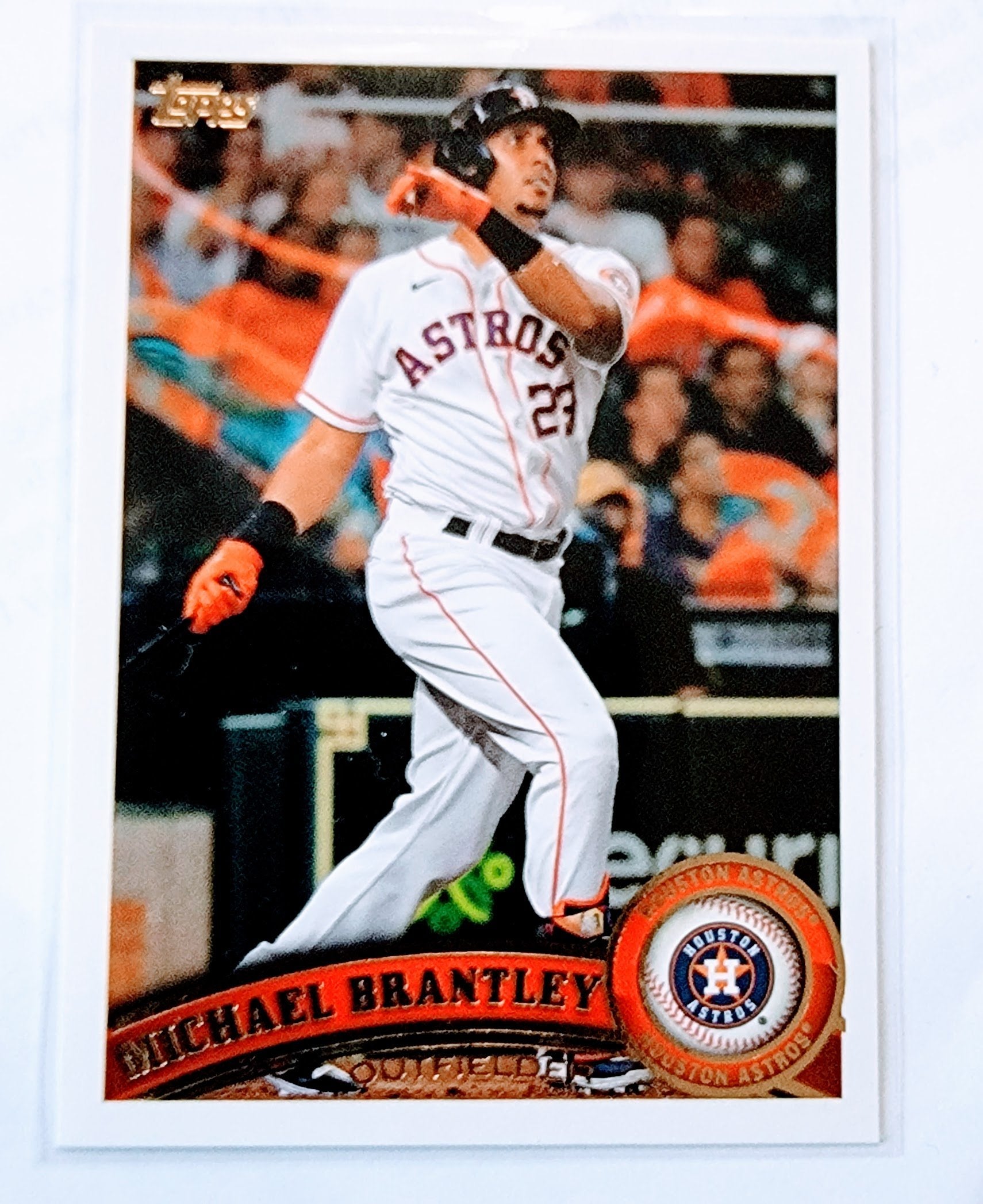 2021 Topps Archives Michael Brantley 2011 Baseball Trading Card SMCB1 simple Xclusive Collectibles