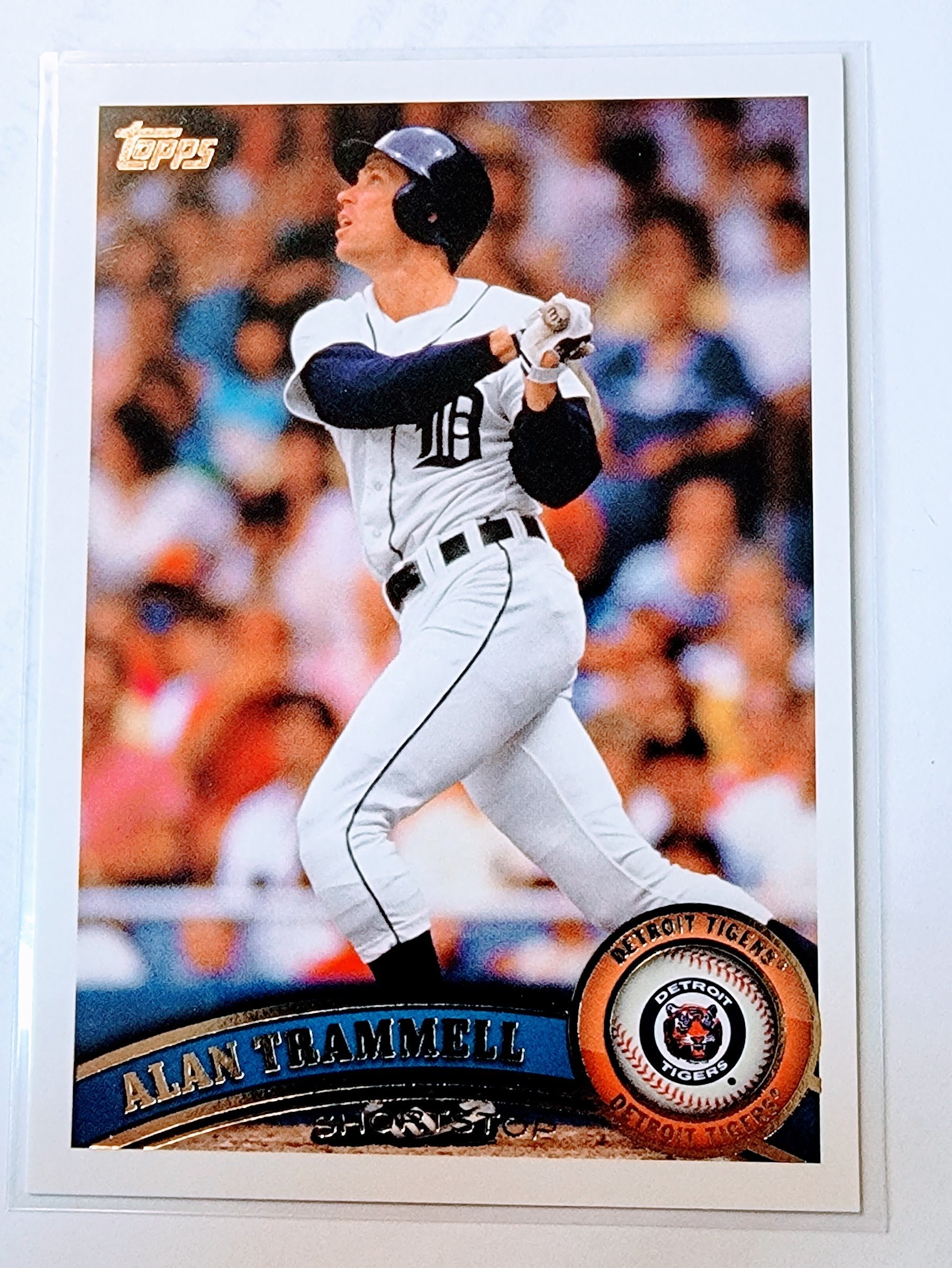 2021 Topps Archives Alan Trammell 2011 Baseball Trading Card SMCB1 simple Xclusive Collectibles