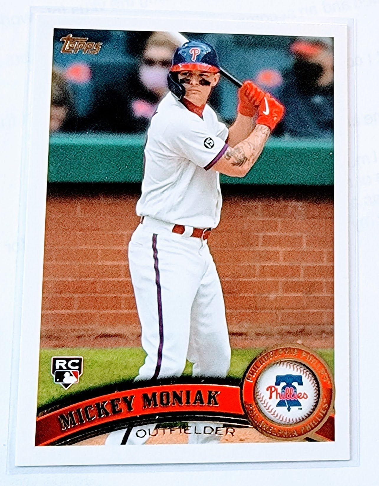 2021 Topps Archives Mickey Moniak 2011 Baseball Trading Card SMCB1 simple Xclusive Collectibles